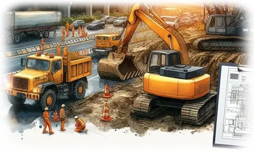 Planung und Ausführung einer Verkehrssicherung in München